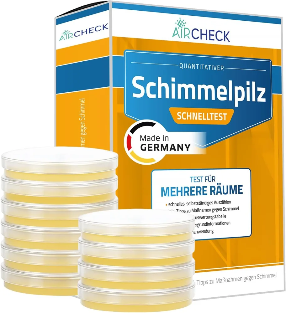 Kit de test moisissure AirCheck avec de nombreuses boîtes de culture