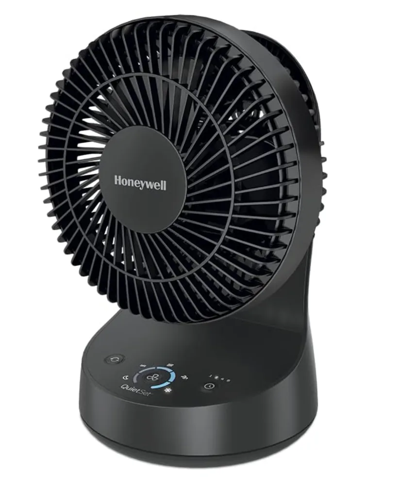 Ventilateur compact Honeywell QuietSet oscillant silencieux