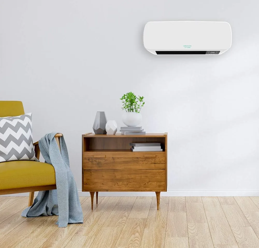Radiateur céramique mural connecté Cecotec Ready Warm avec écran digital
