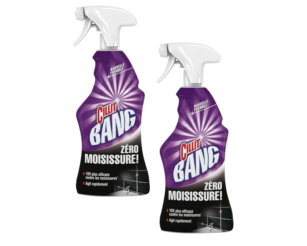 Cillit Bang Lot de 2 Pistolets Anti-Moisissures 750ml