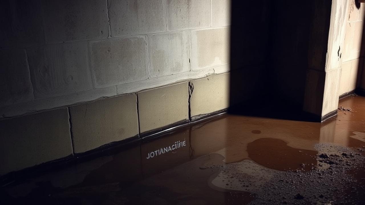 Infiltrations d'eau en sous-sol : diagnostic et traitement définitif